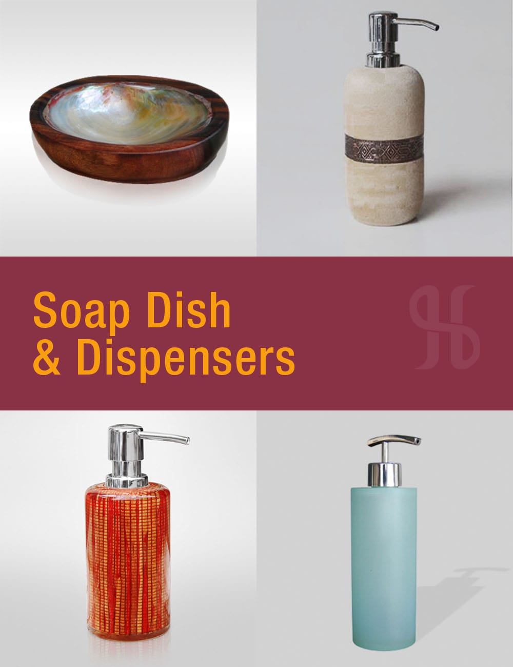 Soap Dish and Dispensers